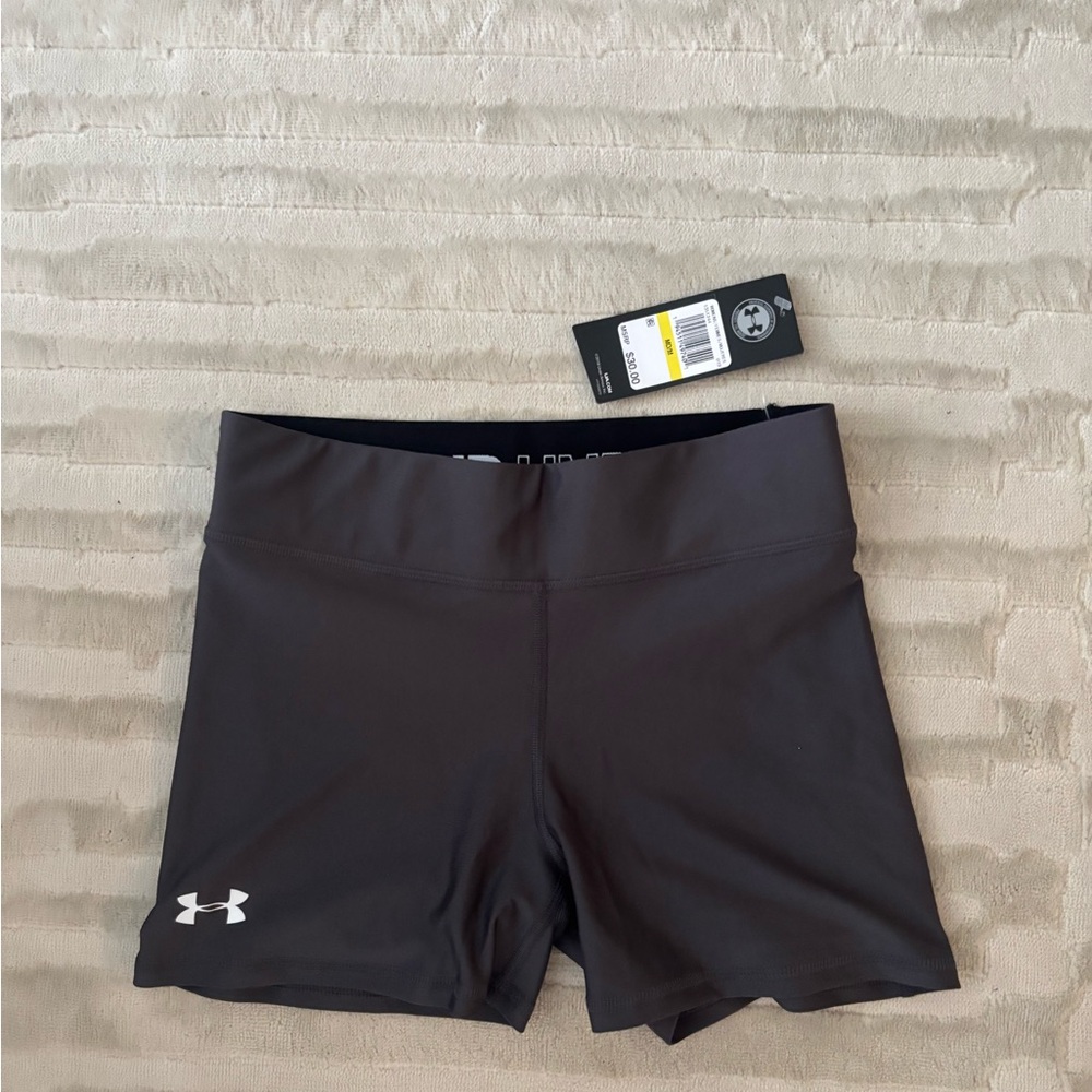 Under Armour Women's Dark Gray Athletic Shorts
